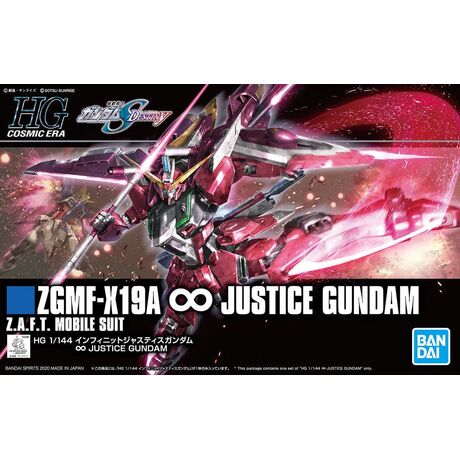 HGCE 1/144 ZGMF-X19A INFINITE JUSTICE GUNDAM