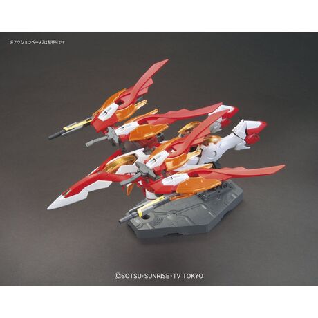 Bandai [033] HGBF Wing Gundam Zero Honoo Children Collectible figure