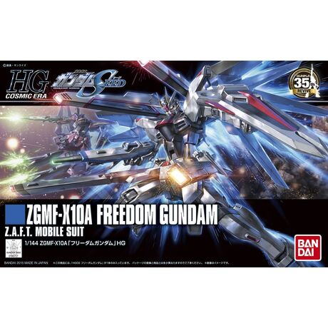 Figurka kolekcjonerska Bandai HGCE 1/144 ZGMF-X10A FREEDOM GUNDAM