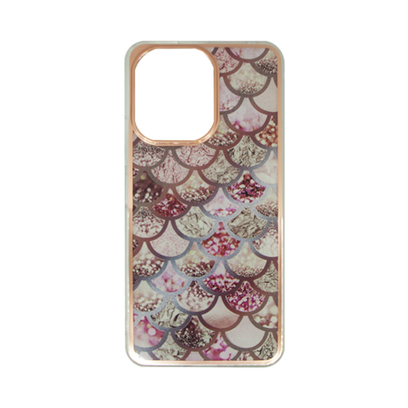 Vivid Mermaid Scale Silicone Case Redmi 13C Colorful