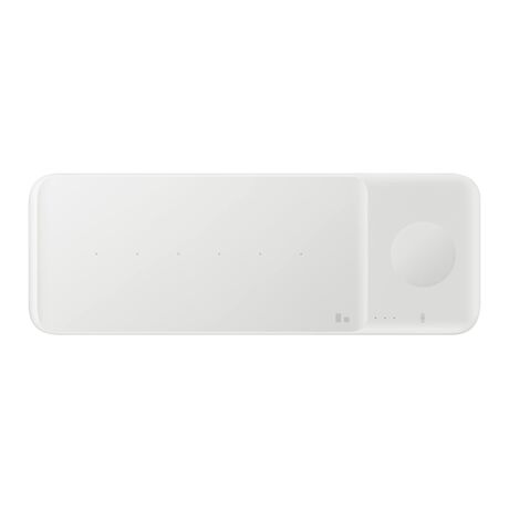 Samsung Wireless Charger Trio Headset, Smartphone, Smartwatch White USB Wireless charging Fast charging Indoor