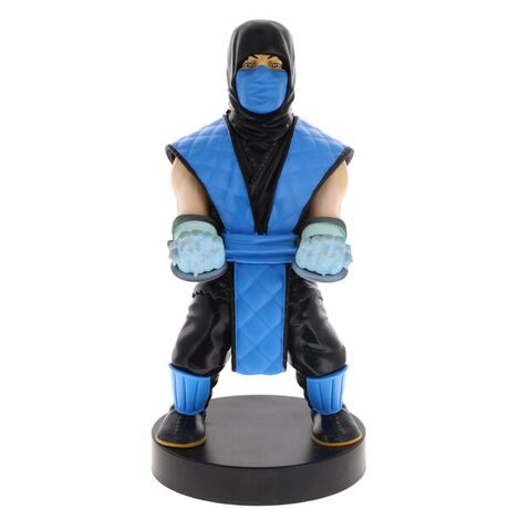 EXQUISITE GAMING Mortal Kombat Sub Zero figure clamping bracket Cable guy 21cm