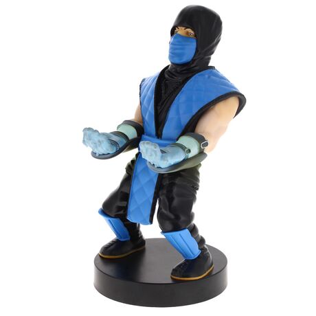 EXQUISITE GAMING Mortal Kombat Sub Zero figure clamping bracket Cable guy 21cm