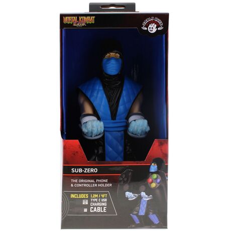 EXQUISITE GAMING Mortal Kombat Sub Zero figure clamping bracket Cable guy 21cm