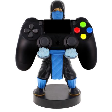 EXQUISITE GAMING Mortal Kombat Sub Zero figure clamping bracket Cable guy 21cm