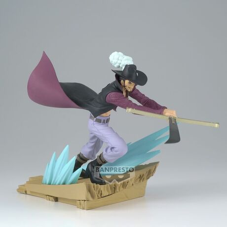 BANPRESTO One Piece Senkozekkei Dracule Mihawk figure 12cm