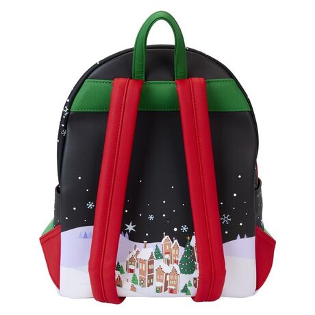 LOUNGEFLY Loungefly Disney Nightmare Before Christmas Journey to Christmas Town backpack