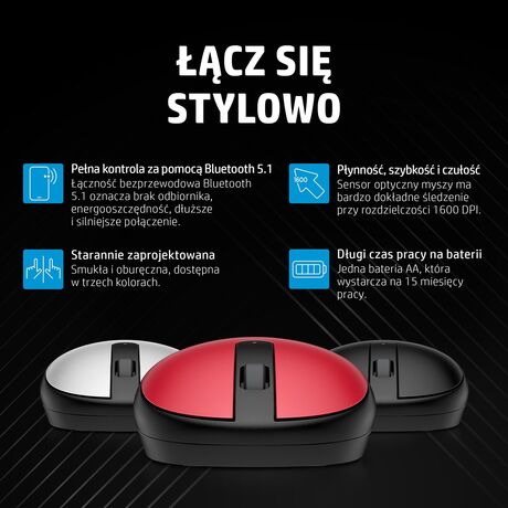 HP Bluetooth Mouse 240 Lunar White