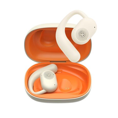 Havit OWS914 - TWS wireless headphones (beige)
