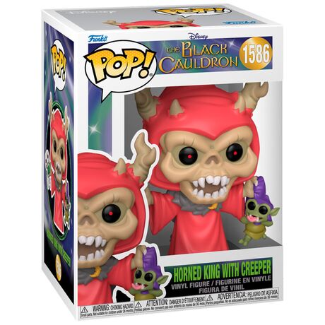 POP figure Disney The Black Cauldron Horned King With Creeper 889698835961