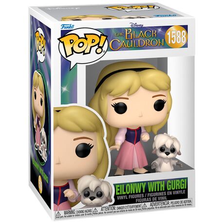 POP figure Disney The Black Cauldron Eilonwy With Gurgi 889698835985