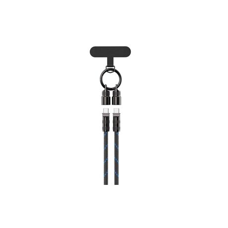 Havit CB6340 - charging cable, 1.2m (black/blue)