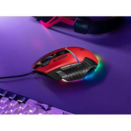 A4TECH MOUSE W95MAX USB SPORTS RED A4TMYS47257