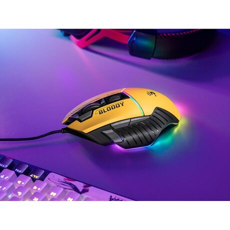 A4TECH MOUSE W95MAX USB SPORTS LIME A4TMYS47259