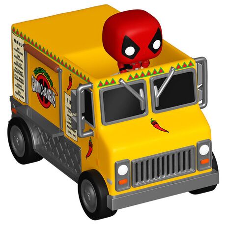 FUNKO BITTY POP Ride Deadpool w/Chimichanga Truck 83625