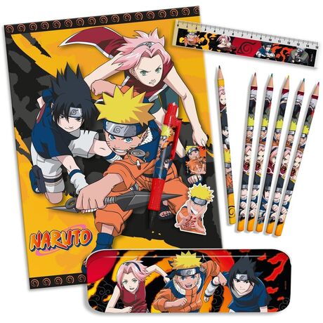 KIDS LICENSING Naruto Shippuden stationary set