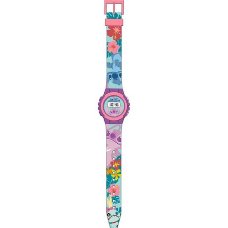 Orologio da Polso Digitale Disney Stitch & Angel LAS4195