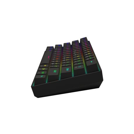 Savio BLACKOUT X2 PEACH keyboard Gaming USB QWERTY US International Black