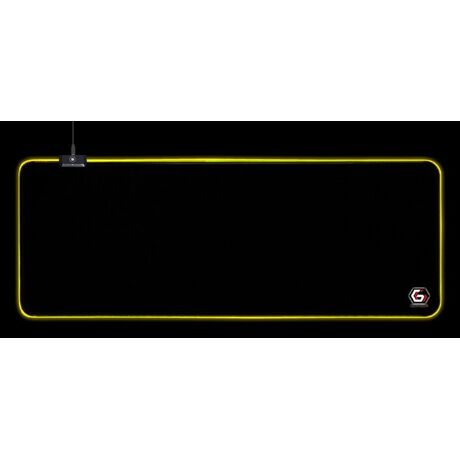 Gembird MP-GAMELED-L mouse pad Gaming mouse pad Black