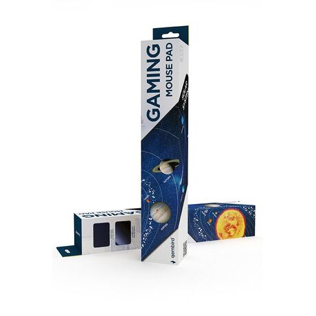 Gembird MP-SOLARSYSTEM-XL-01 Gaming mouse pad extra large\"Cosmos\" 350 x 900