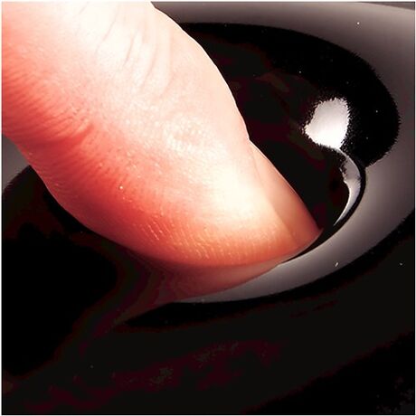 Fellowes CRYSTAL mouse and wrist pad gel, black