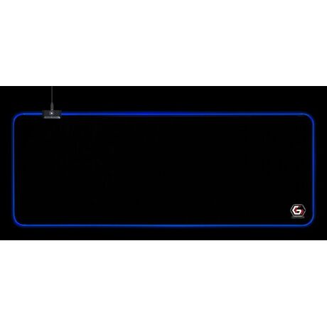 Gembird MP-GAMELED-L mouse pad Gaming mouse pad Black