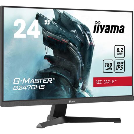 iiyama G-MASTER G2470HS-B1 computer monitor 60.5 cm (23.8") 1920 x 1080 pixels Full HD LCD Black