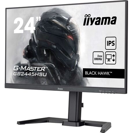 iiyama G-MASTER GB2445HSU-B2 LED display 60.5 cm (23.8") 1920 x 1080 pixels Full HD Black