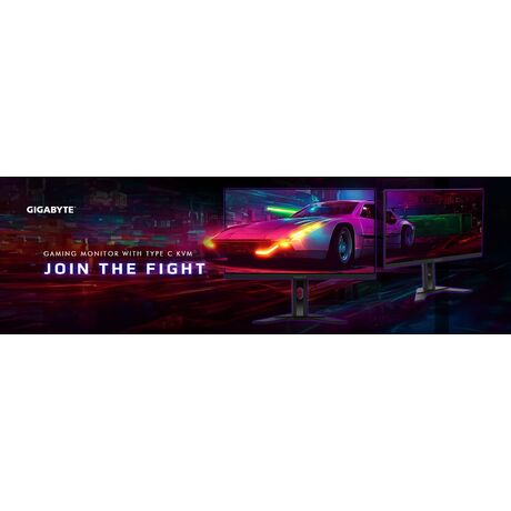 GIGABYTE M27UA 27" UHD Gaming Monitor - 3840 x 2160, 160Hz, 1ms, 400 cd/m², FreeSync Premium, HDR ready, HDMI 2.1, Displayport 1.4