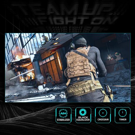 Gigabyte GS27QCA LED 27’ 2560 x 1440 px Quad HD 180 Hz monitor black