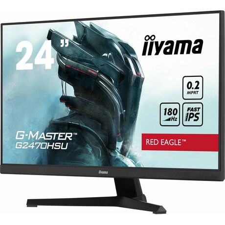 iiyama G-MASTER G2470HSU-B6 computer monitor 60.5 cm (23.8") 1920 x 1080 pixels Full HD LCD Black