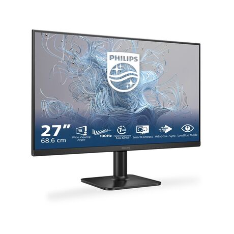 Philips 1000 series 27E2N1100L/00 computer monitor 68.6 cm (27") 1920 x 1080 pixels Full HD LCD Black