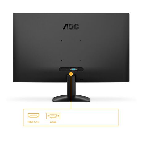 AOC B3 24B35HM2 computer monitor 60.5 cm (23.8") 1920 x 1080 pixels Full HD LED Black
