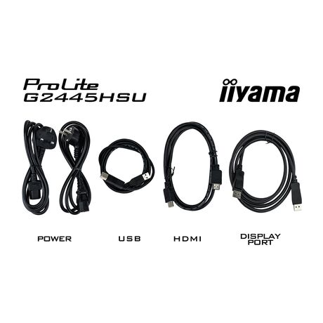 iiyama G-MASTER G2445HSU-B2 computer monitor 61 cm (24") 1920 x 1080 pixels Full HD LCD Black