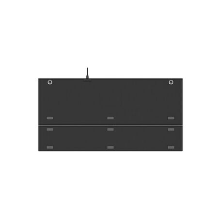 iBox Aurora K-5 keyboard USB QWERTY Silver