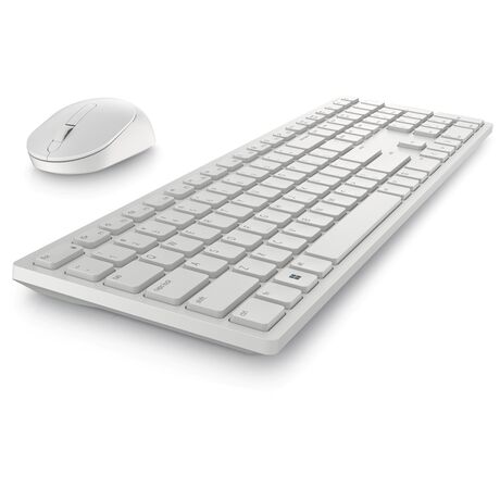 Dell KM5221W Wireless Mouse + Keyboard Set, white
