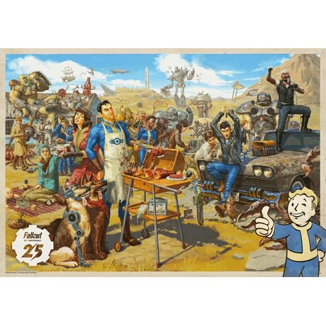 Puzzle Good Loot Gaming - Fallout: 25th Anniversary 1000 pc(s)