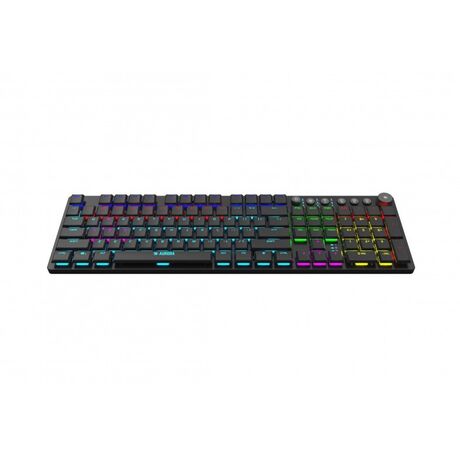 iBox AURORA K-6 keyboard Universal RF Wireless + Bluetooth QWERTY English Black