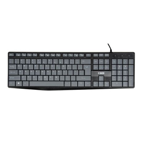 iBOX Eris USB Keyboard, Gray/Black