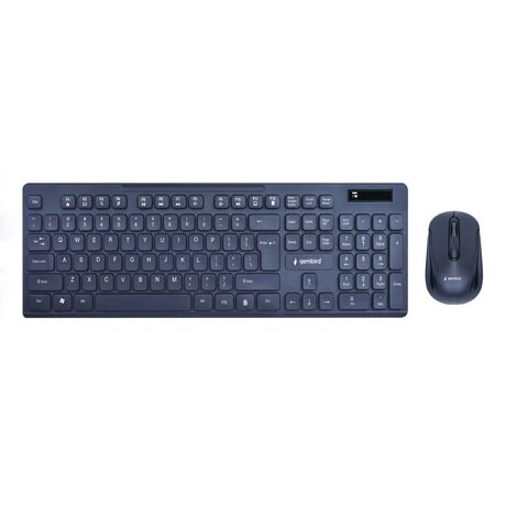 Gembird KBS-WCH-03 keyboard Mouse included Universal RF Wireless + USB QWERTY English Black