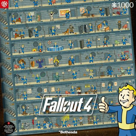 Puzzle Good Loot Gaming - Fallout 4: Perk Poster 1000 pc(s)