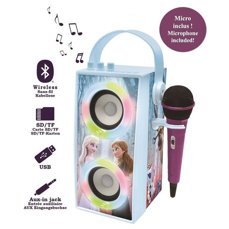 LEXIBOOK Disney Frozen Bluetooth portable speaker with microphone