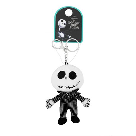 Disney Nightmare Before Christmas Jack Skellington plush keychan 887746859129
