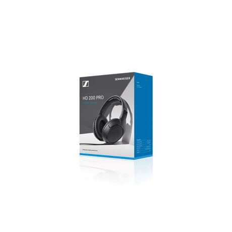 Sennheiser HD 200 PRO - Profesjonalne słuchawki liniowe, zamknięte