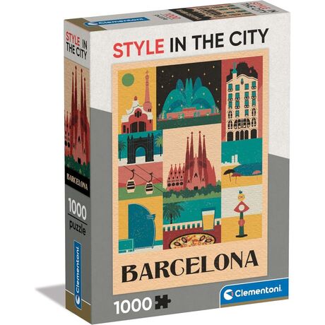 1000 Piece Puzzle - Barcelona