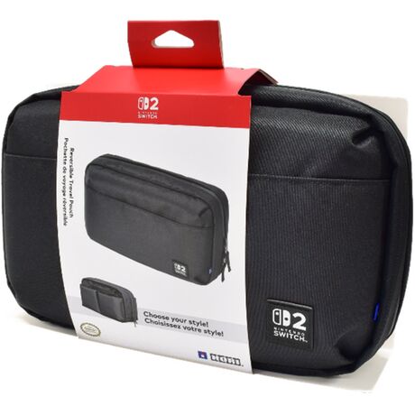 HORI SWITCH 2/SWITCH Borsa Reversibile Travel Pouch Nera