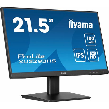 iiyama ProLite XU2293HS-B6 computer monitor 54.6 cm (21.5") 1920 x 1080 pixels Full HD LED Black