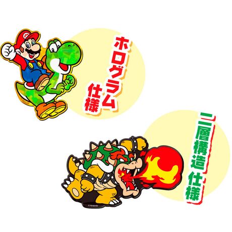 BANDAI Super Mario Bros assorted About surprise chara magnet 6cm