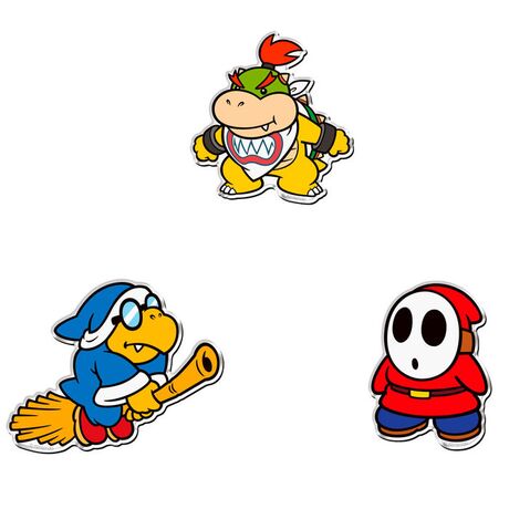 BANDAI Super Mario Bros assorted About surprise chara magnet 6cm