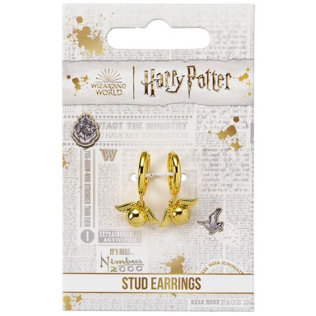 THE CARAT SHOP Harry Potter Golden Snitch earrings